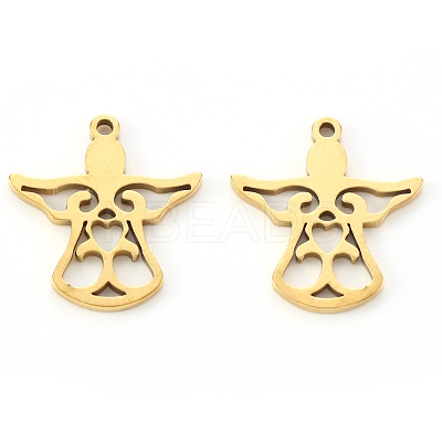 PVD Vacuum Plating 304 Stainless Steel Pendants X-STAS-N092-66G-1