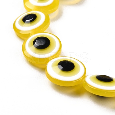 Resin Imitation Lampwork Beads Strands RESI-F032-01E-1