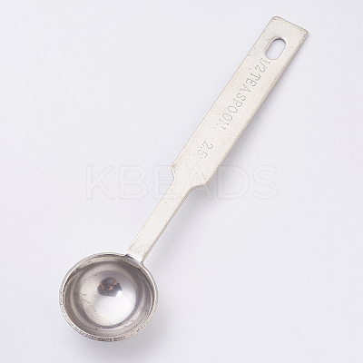Stainless Steel Wax Seal Spoon LS-X-DIY-WH0056-02-1