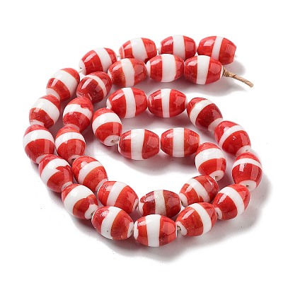 Handmade Nepalese Lampwork Beads LAMP-Z008-06E-1