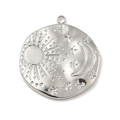Non-Tarnish 304 Stainless Steel Pendants LS-STAS-A066-02P-1