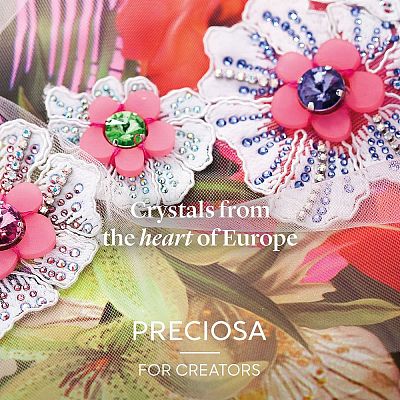 Preciosa® MAXIMA Crystal No Hotfix Flatback Stones Y-PRC-NSS16-30020-1