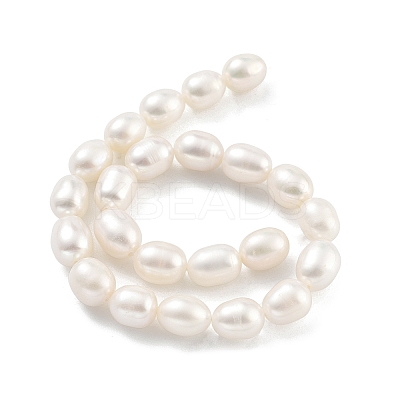 Natural Cultured Freshwater Pearl Beads Strands PEAR-P062-08K-1