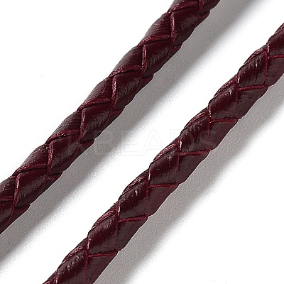 Braided Leather Cord VL3mm-28-1