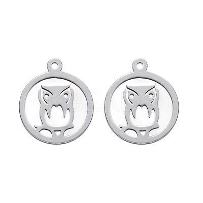Non-Tarnish 201 Stainless Steel Pendants STAS-N092-104-1