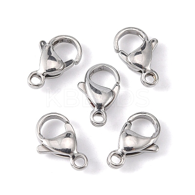 Tarnish Resistant 304 Stainless Steel Lobster Claw Clasps LS-STAS-M262-01-13mm-1