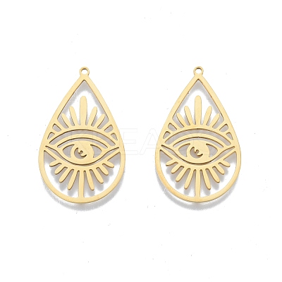 201 Stainless Steel Pendants STAS-N090-LA900-2-1