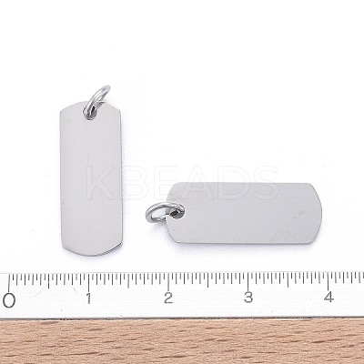 Anti-Tarnish 304 Stainless Steel Pendants STAS-I311-30P-1