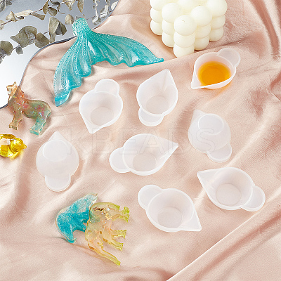 Silicone Non-stick Dividing Cups DIY-WH0374-64-1
