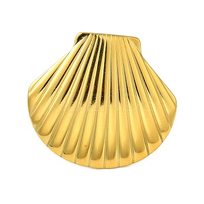 Ocean Beach Series 304 Stainless Steel Cuff Ring RJEW-Q820-02G-1