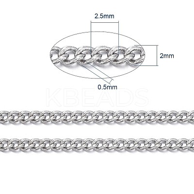 Brass Twisted Chains CHC-S095-P-NF-1