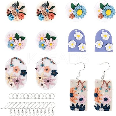 DIY Dangle Earring Making Kits DIY-NB0005-76-1