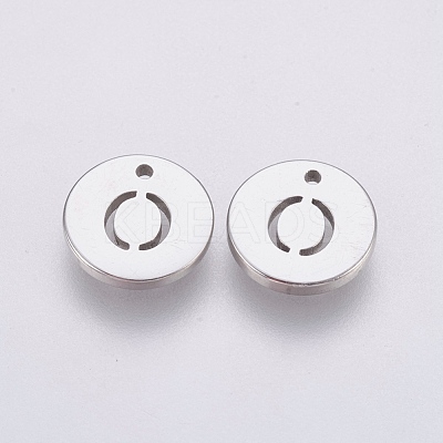 Non-Tarnish 304 Stainless Steel Charms STAS-P212-15P-15-1