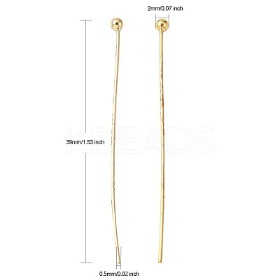 Brass Ball Head pins KK-E711-060G-NR-1