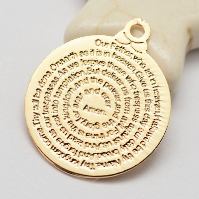 Brass Pendants X-KK-P068-04-1