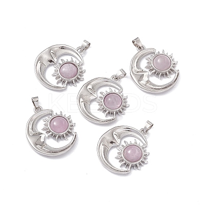 Natural Kunzite Pendants KK-A173-04P-02-1