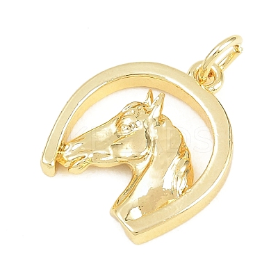 Brass Pendants KK-D258-29G-1