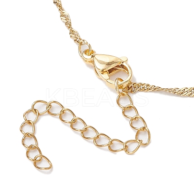 3Pcs 3 Styles 304 Stainless Steel Cuboid Link Chain Macrame Pouch Empty Stone Holder Necklace Making NJEW-JN05198-1