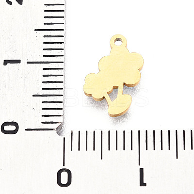 304 Stainless Steel Enamel Charms STAS-T065-57G-02-1