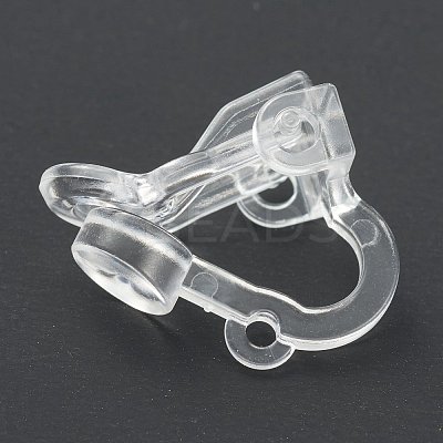 Eco-friendly Plastic Clip-on Earring Findings KY-G013-01B-1