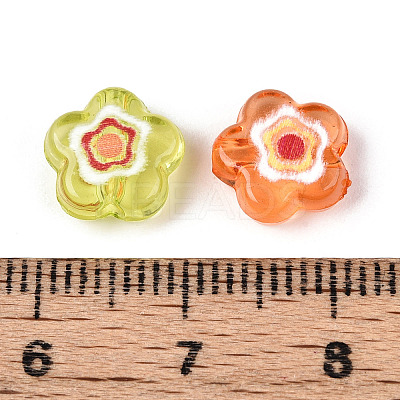 Transparent Acrylic Beads OACR-T028-64-1