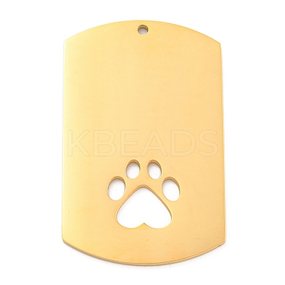 Ion Plating(IP) 304 Stainless Steel Pendants STAS-K270-25A-G-1