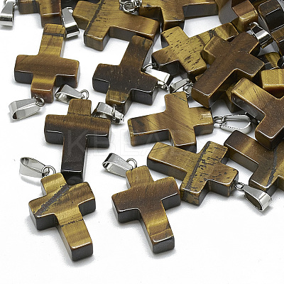 Natural & Synthetic Mixed Stone Pendants X-G-T080-M-1