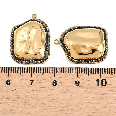 304 Stainless Steel Pendants STAS-P445-01C-G-1