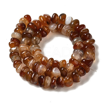 Natural Red Agate Beads Strands G-NH0017-C01-01-1
