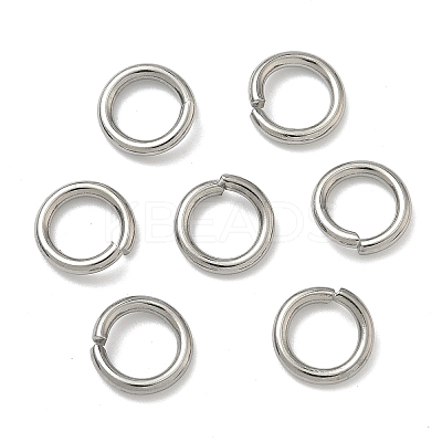 Tarnish Resistant 304 Stainless Steel Open Jump Rings STAS-E067-11-9mm-1