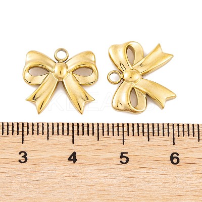 Ion Plating(IP) 304 Stainless Steel Charms STAS-G335-01G-1