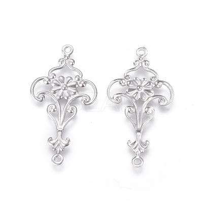 Non-Tarnish 201 Stainless Steel Links STAS-F231-090P-1