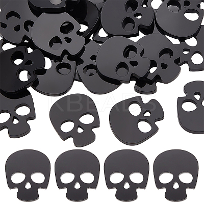 60Pcs Acrylic Buttons BUTT-PH0001-59A-02-1