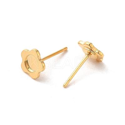 304 Stainless Steel Studs Earrings STAS-H193-02G-1
