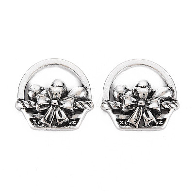 Tibetan Style Alloy Pendants PALLOY-T075-140AS-RS-1