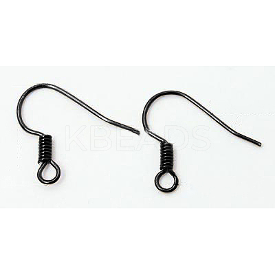 Brass Earring Hooks X-KK-Q367-B-1