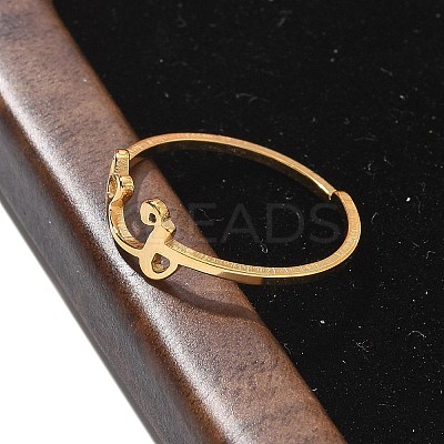 304 Stainless Steel Cuff Rings for Women RJEW-D285-01G-R-1
