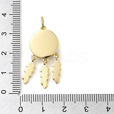 Real 18K Gold Plated Brass Pendants KK-A198-02G-02-1