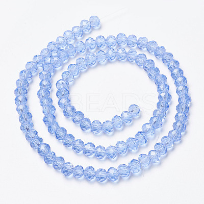 Glass Beads Strands EGLA-A034-T10mm-D14-1