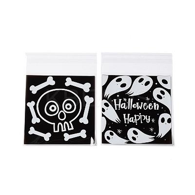 Halloween Theme Plastic Bakeware Bag ABAG-F007-01B-1