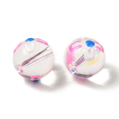 Transparent Glass Beads GLAA-B008-01-1