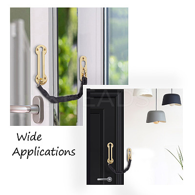 Stainless Steel Swing Bar Door Lock X1-SW-TAC0002-02B-1