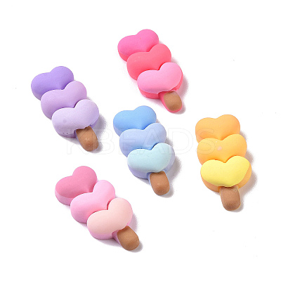 Cute Opaque Resin Cabochons X1-RESI-L037-09-1