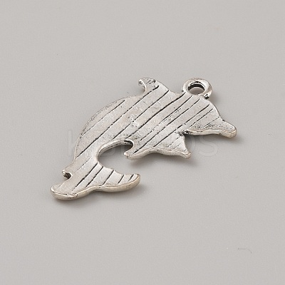 Ocean Theme Alloy Enamel Pendants ENAM-CJC0022-14A-AS-1