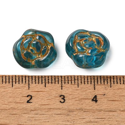 Transparent Lampwork Beads LAMP-P065-01A-02-1