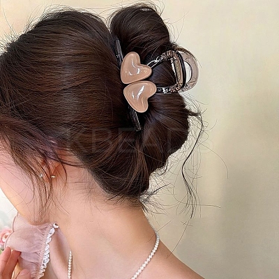 Plastic Claw Hair Clips PW-WGEF724-06-1