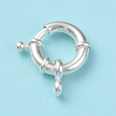 Eco-friendly Brass Spring Ring Clasps KK-D082-02S-C-1