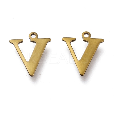 PVD Vacuum Plating  304 Stainless Steel Charms STAS-H112-V-AB-1