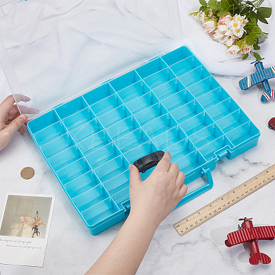 48 Grids Organizer Storage Bead Containers CON-WH0099-78-1