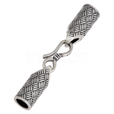 925 Sterling Silver Cord Ends STER-BC0003-27AS-1